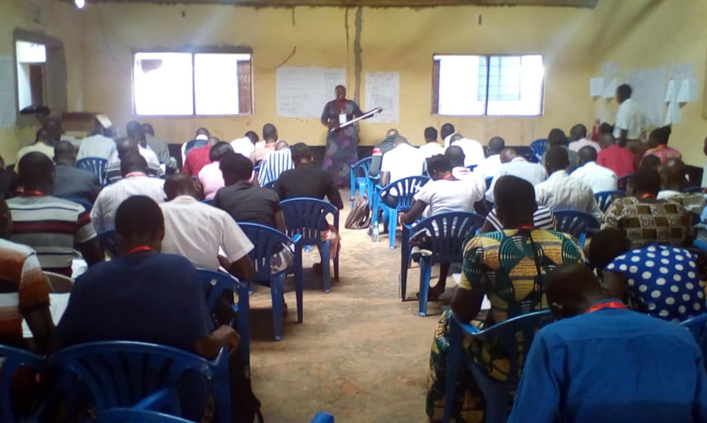 Volunteer Training Session